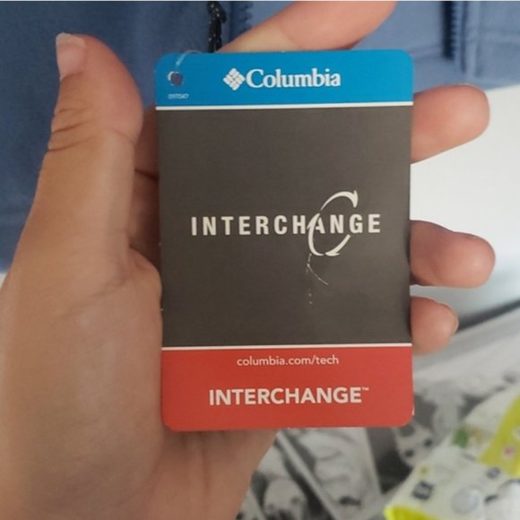 Women’s Columbia FLEECE Jacket-Light Blue size M - Picture 2 of 4